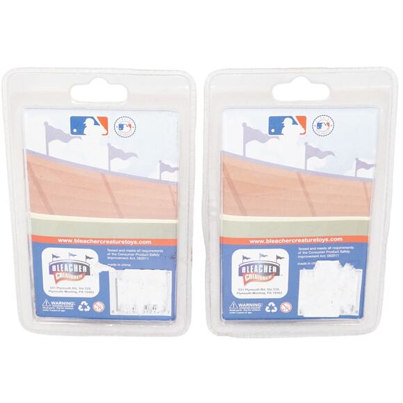 2 Boston Red Sox MLB Baseball Head Wind-up Toy - Bleacher Creatures 1.75" Figure - Picture 4 of 5